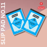 Slip Pad No. 11, Ruled & Plain (9.0 cm x 12.5 cm)